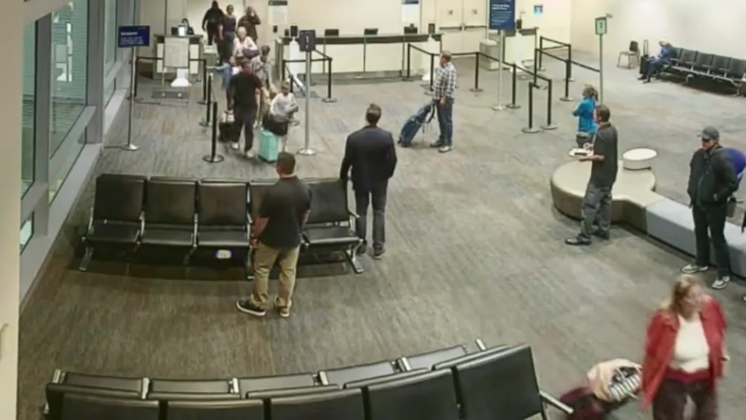 Raw footage shows moment FBI confronts Eric Swalwell at SFO