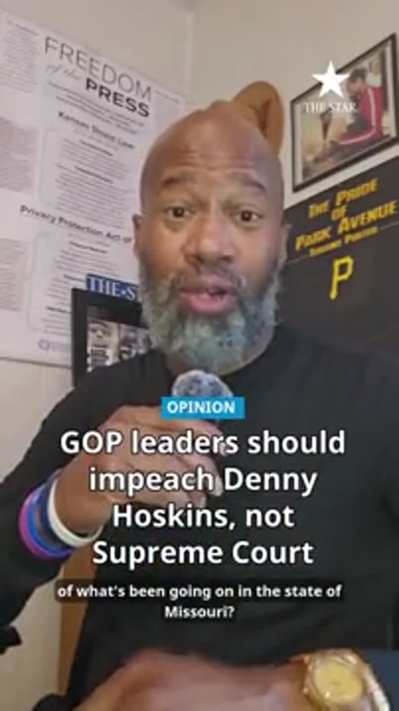 Impeach Denny Hoskins, not the Missouri Supreme Court, Toriano Porter says