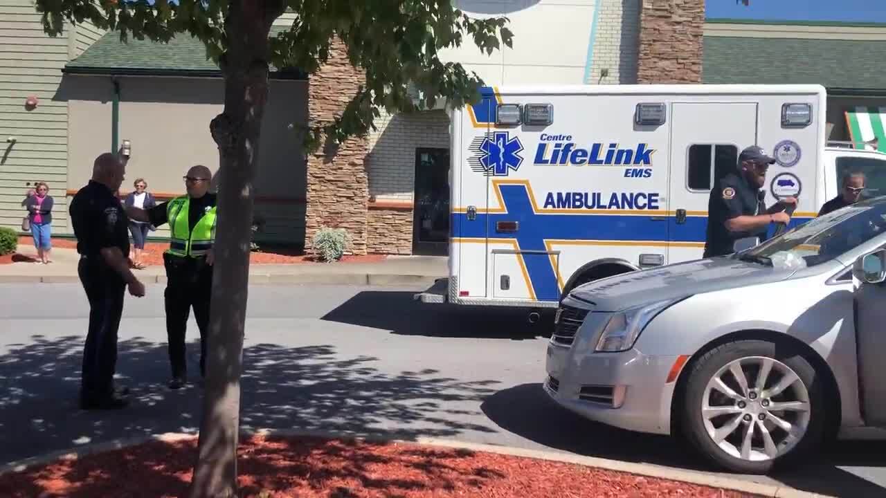 2 men injured in a pedestrian crash in the Perkins parking lot,  police say