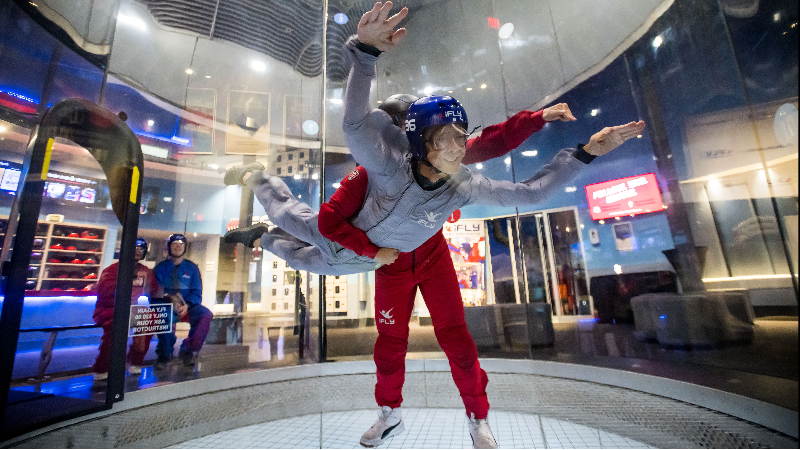 Want to go skydiving without jumping out of an airplane? Roseville has a safe alternative