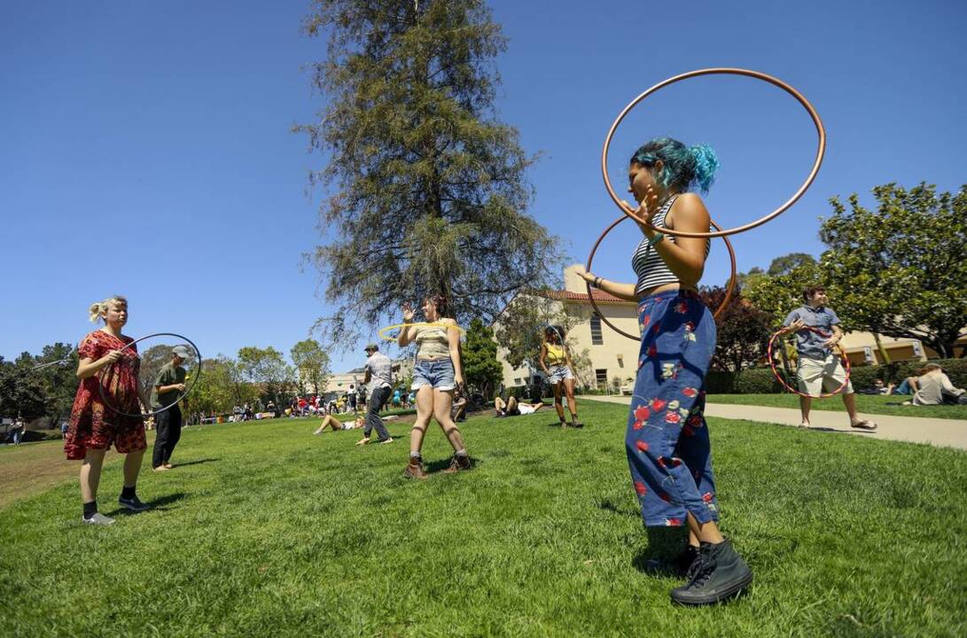 What do Burning Man and Cal Poly have in common? Hoopsters