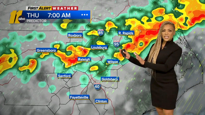 Forecast: Flood Watch in effect through Friday as rounds of storms target central NC