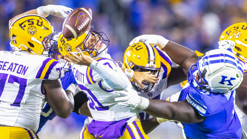 Slideshow: UK football beats LSU 35-34