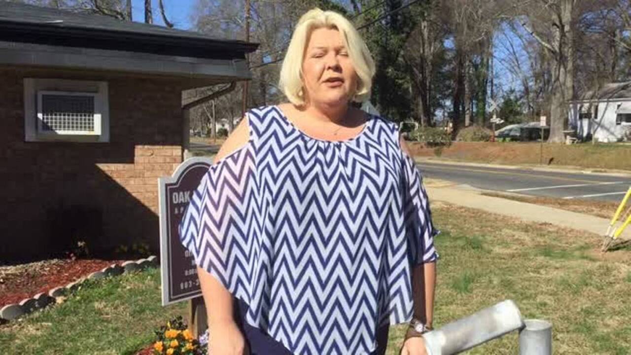 Rock Hill apartment’s flag was stolen -- and so was part of the flag pole