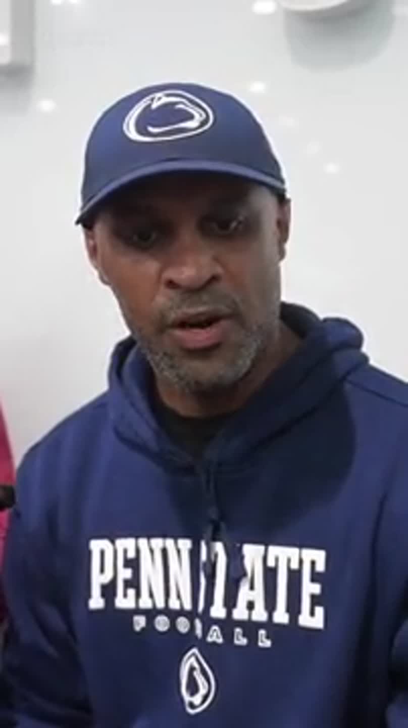 PSU defensive coordinator D'Anton Lynn talks about the install process
