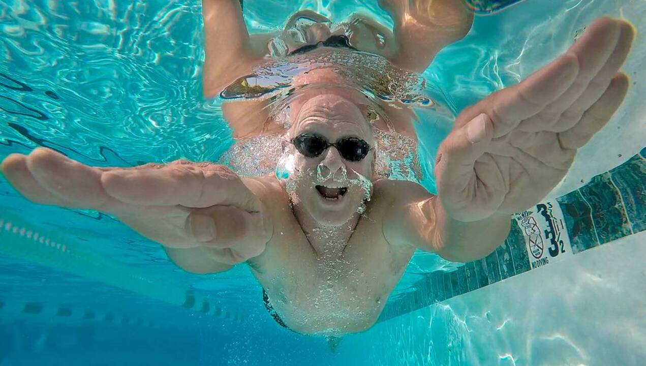 At 64, swimmer Gordon Paul is just hitting his stride