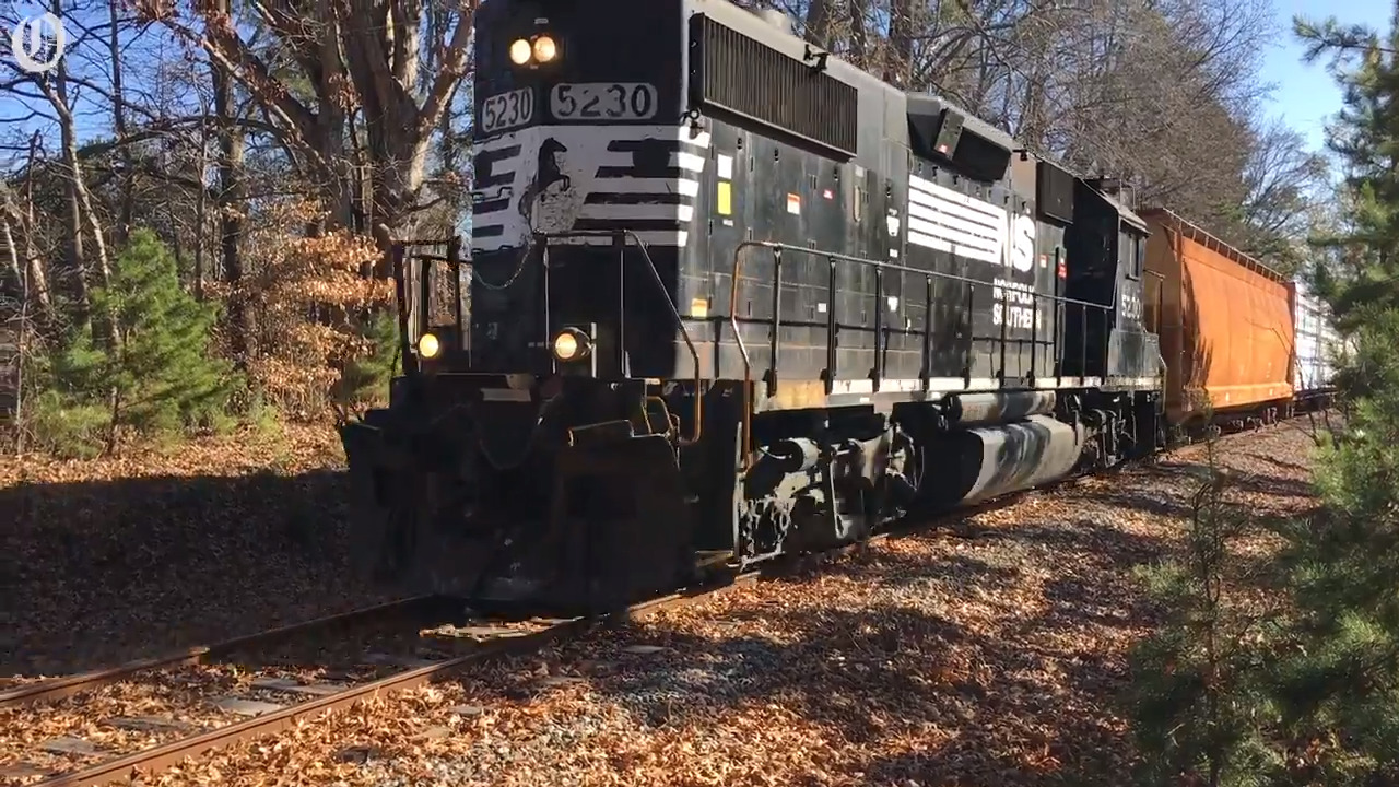 Can Norfolk Southern tracks handle a CATS commuter train?