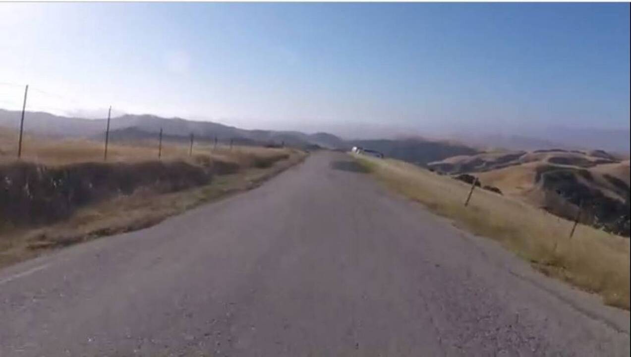 Cyclist barrels down Prefumo Canyon at a whopping 39 mph