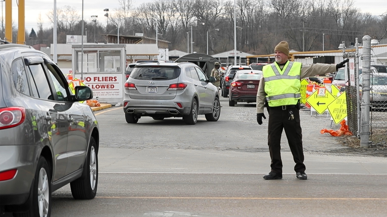 St. Clair County officials say not to show up early for your COVID-19 vaccine appointment at the Belleville site