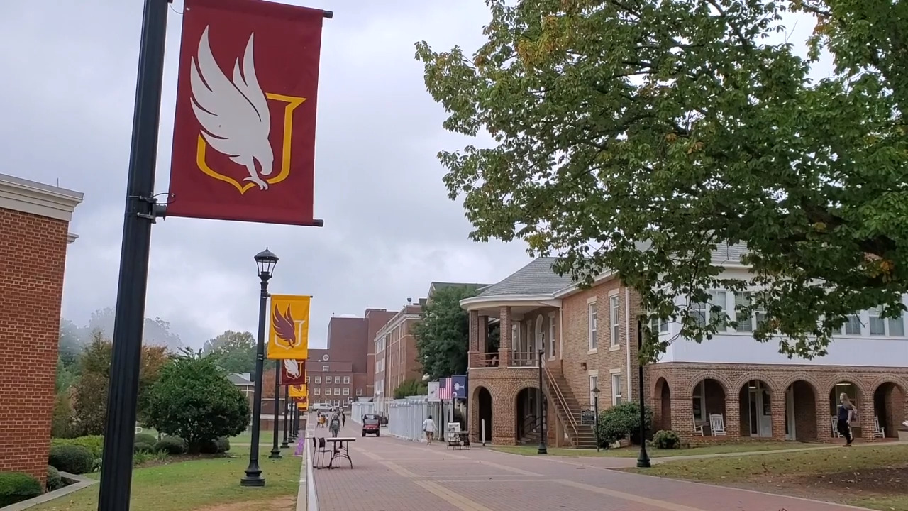 ‘Left out of the conversation’: Winthrop students protest interim president hiring