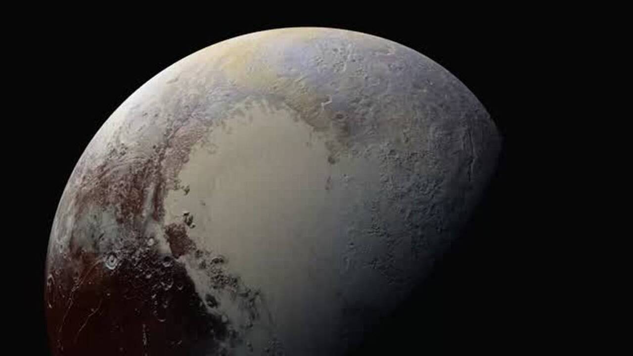 Video: The best view of Pluto's craters and mountains