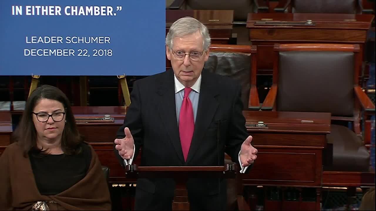 McConnell blocks shutdown vote: “Stunts are not going to get us anywhere”