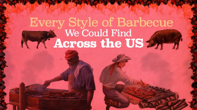 Every style of BBQ in the US