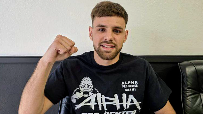 Josué Sosa promete espectáculo en Miami: “Vengo a fajarme y a ganar”