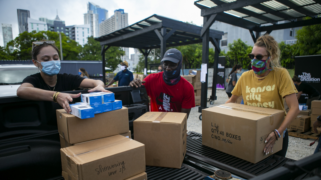 As Miami continues to battle the COVID-19 crisis, local nonprofits get a PPE boost