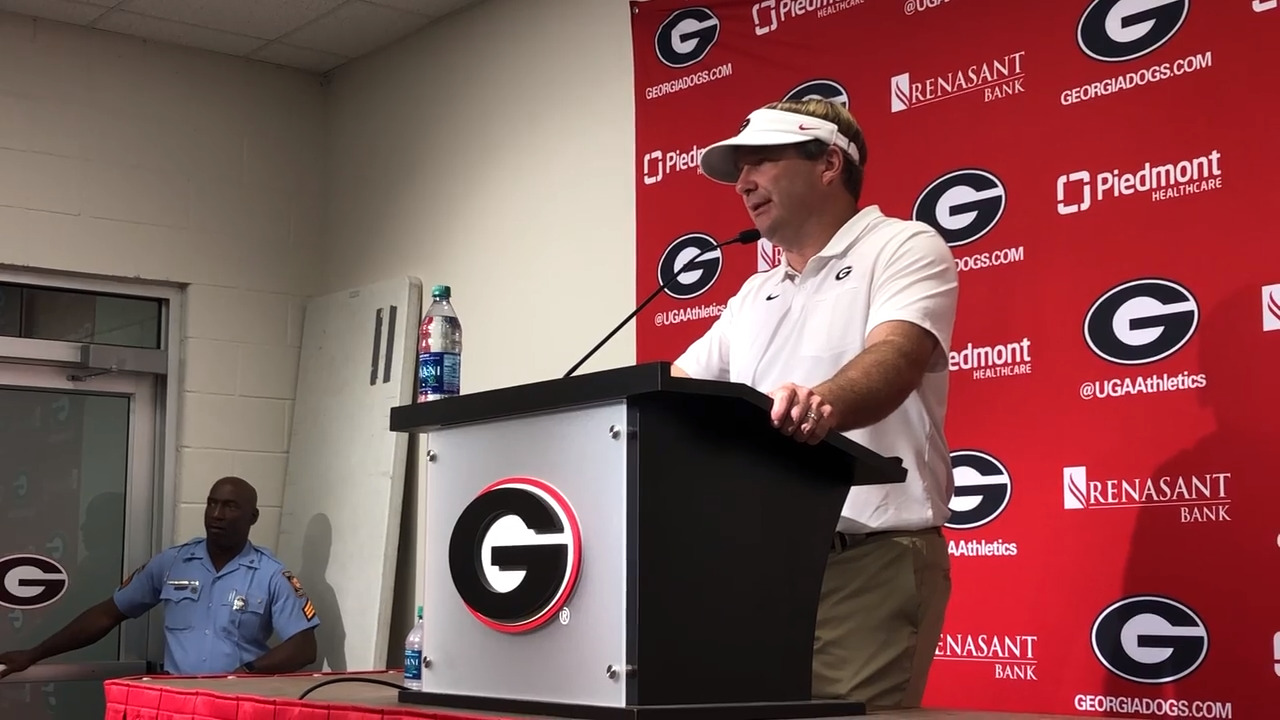 UGA head coach Kirby Smart shares highlights of 55-0 win over Arkansas State