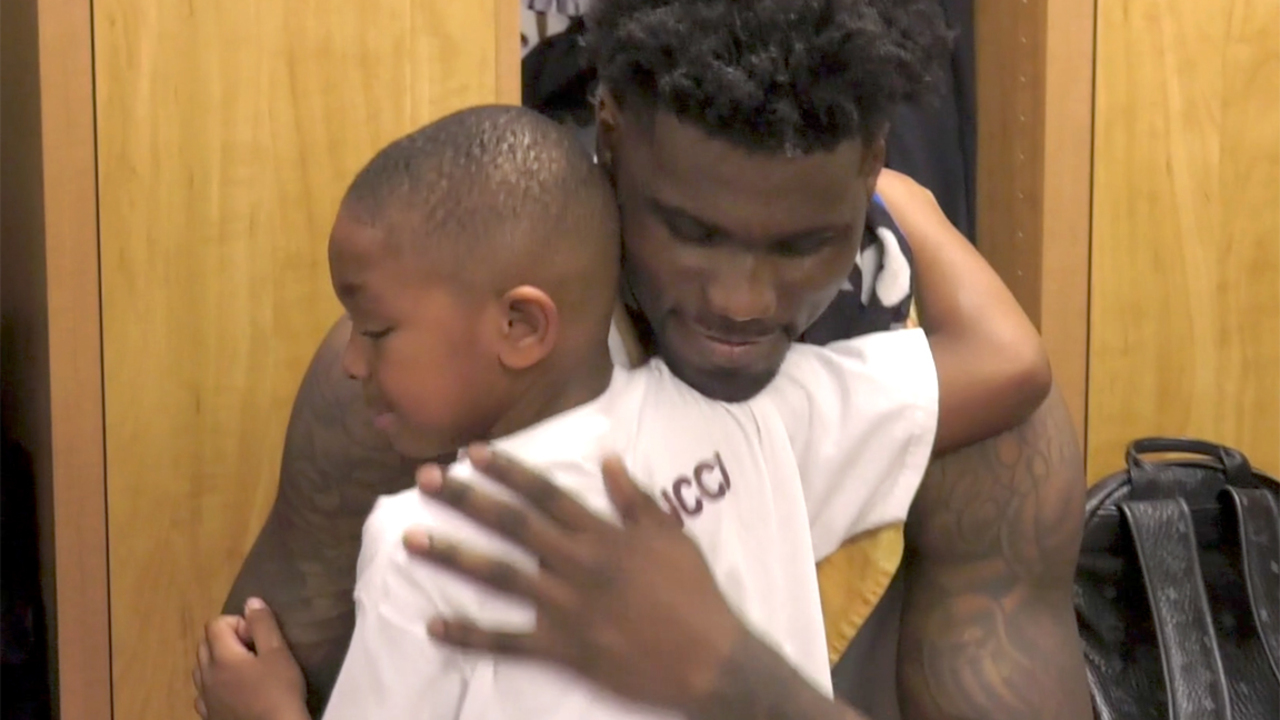 What happens when the coach’s son thinks he’s never going to see his favorite player again?