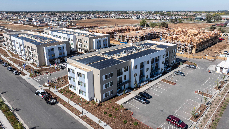 See affordable housing under construction in Elk Grove
