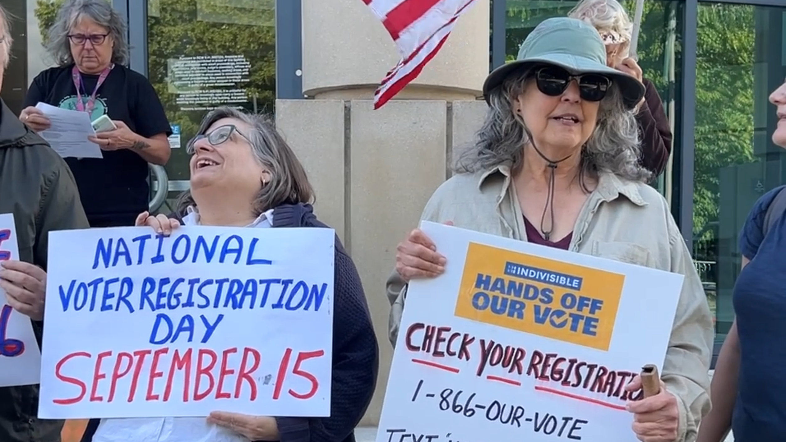 Singing Resistance rallies promote voter awareness about election interference