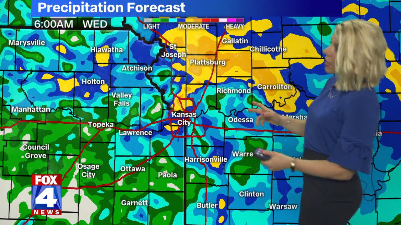 Heavy rain, severe thunderstorms possible mid-week in Kansas City ...