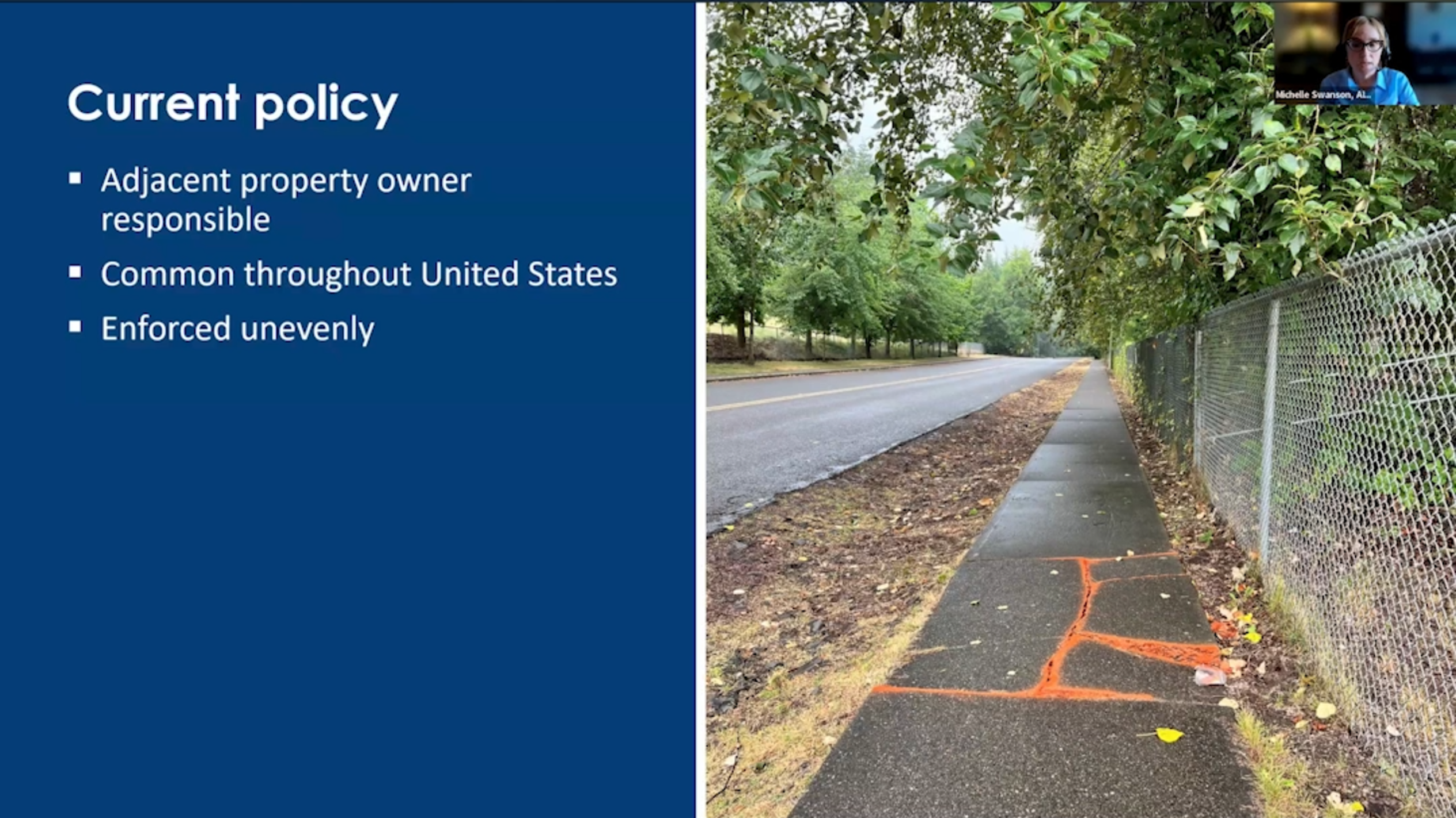 City of Olympia looks for long-term ways to address sidewalk repairs (Video)