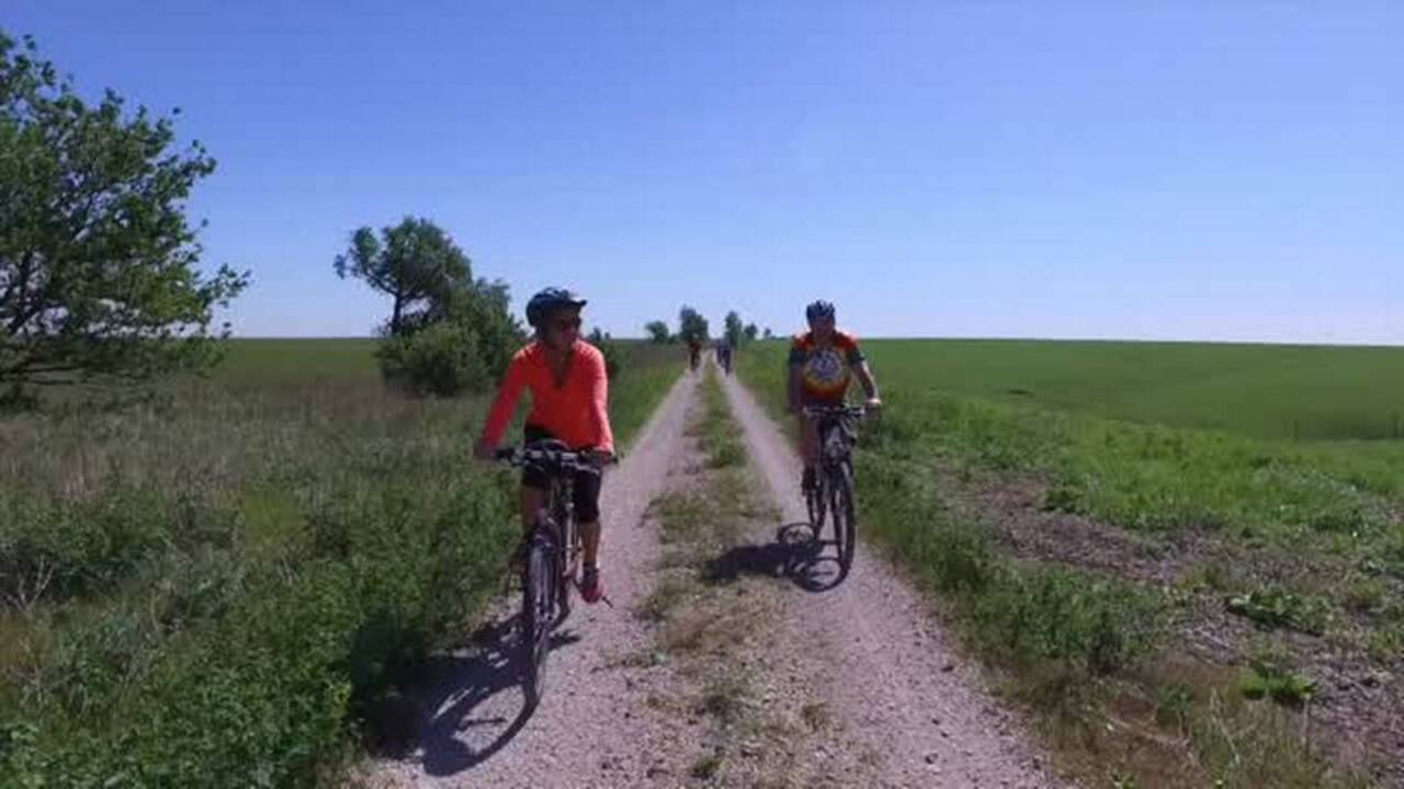 Riding and hiking the Flint Hills Trail
