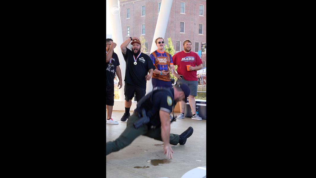 Dancing deputy takes first place in Dad Bod contest