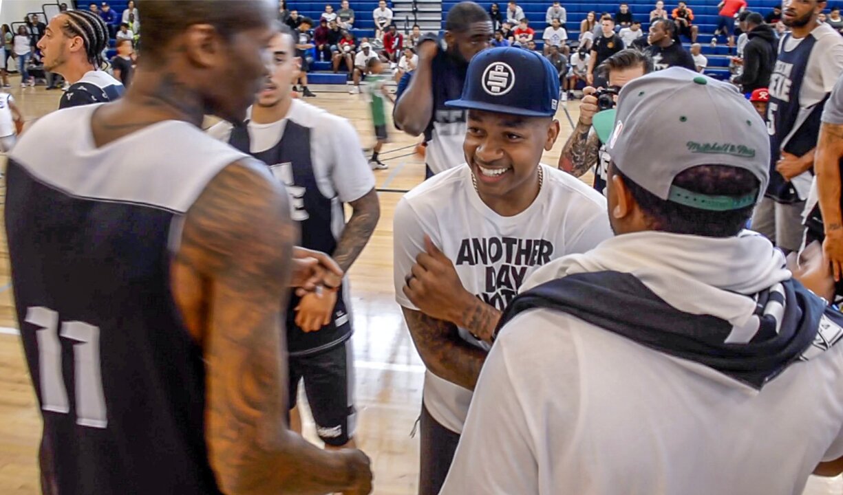 Isaiah Thomas hosts his 5th annual Zeke-End basketball tournament in Tacoma.