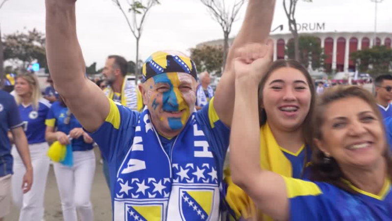 'Take me to America!' - behind the scenes of Bosnia's World Cup anthem