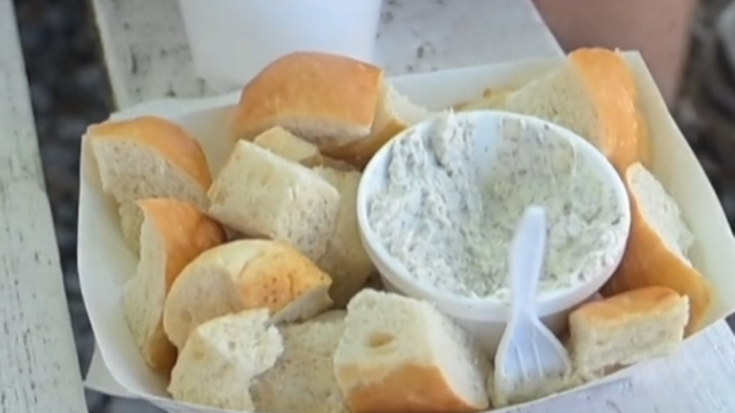 We tried a suggested Grange Fair food