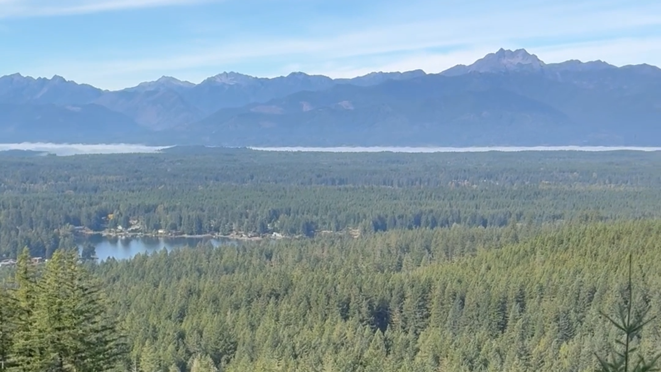 Hiking up a fairytale woodland into majestic views on the Gold Creek Trail