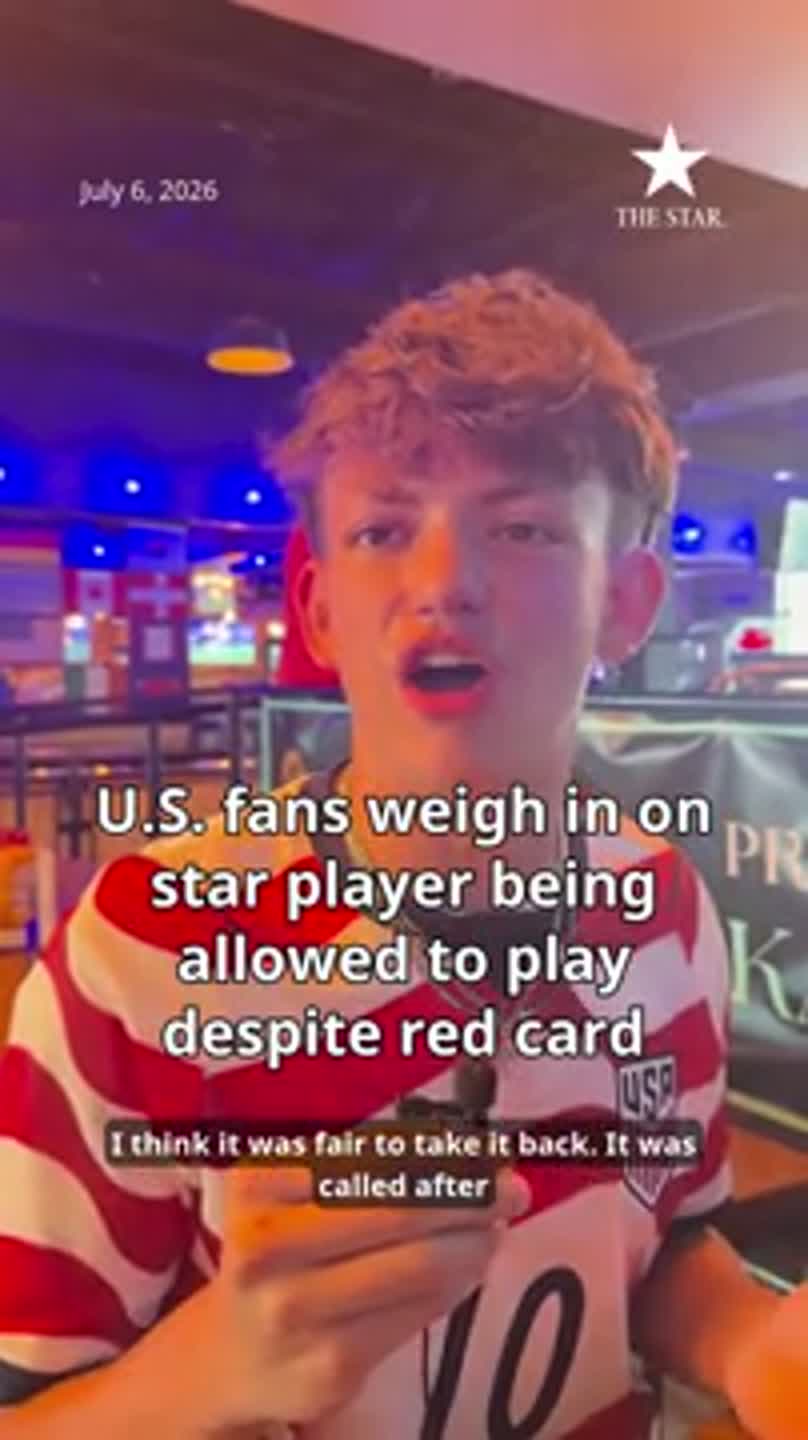 USMNT fans in KC weigh in on controversial decisions around Folarin Balogun's red card