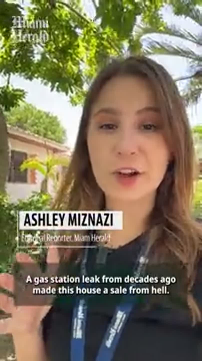Decades-old gas station leak turned this Miami house into a tough sell