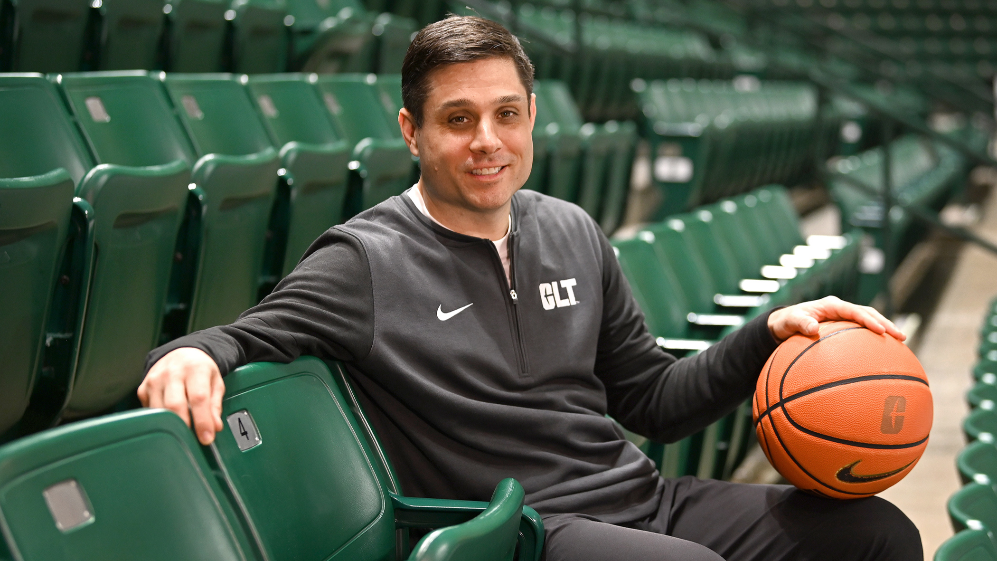 Two minutes with Charlotte 49ers men's basketball coach Wes Miller