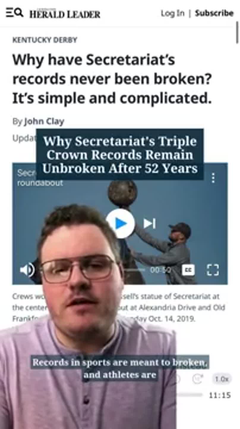 Why Secretariat’s Triple Crown Records Remain Unbroken After 52 Years