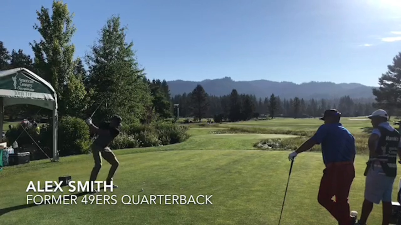 Watch current, former 49ers’ players tee off at American Century Championship