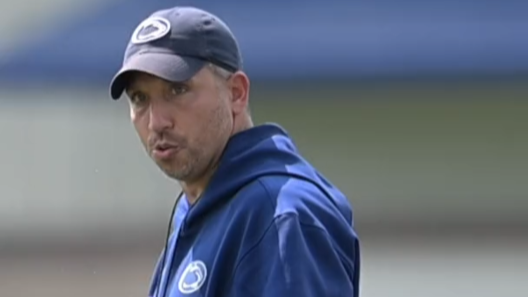 PSU coach Campbell watches drills on second day of camp