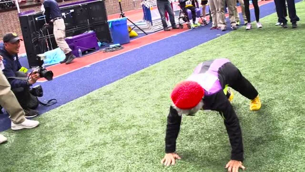 Watch 100-year-old Ida Keeling crush the 100 meter dash