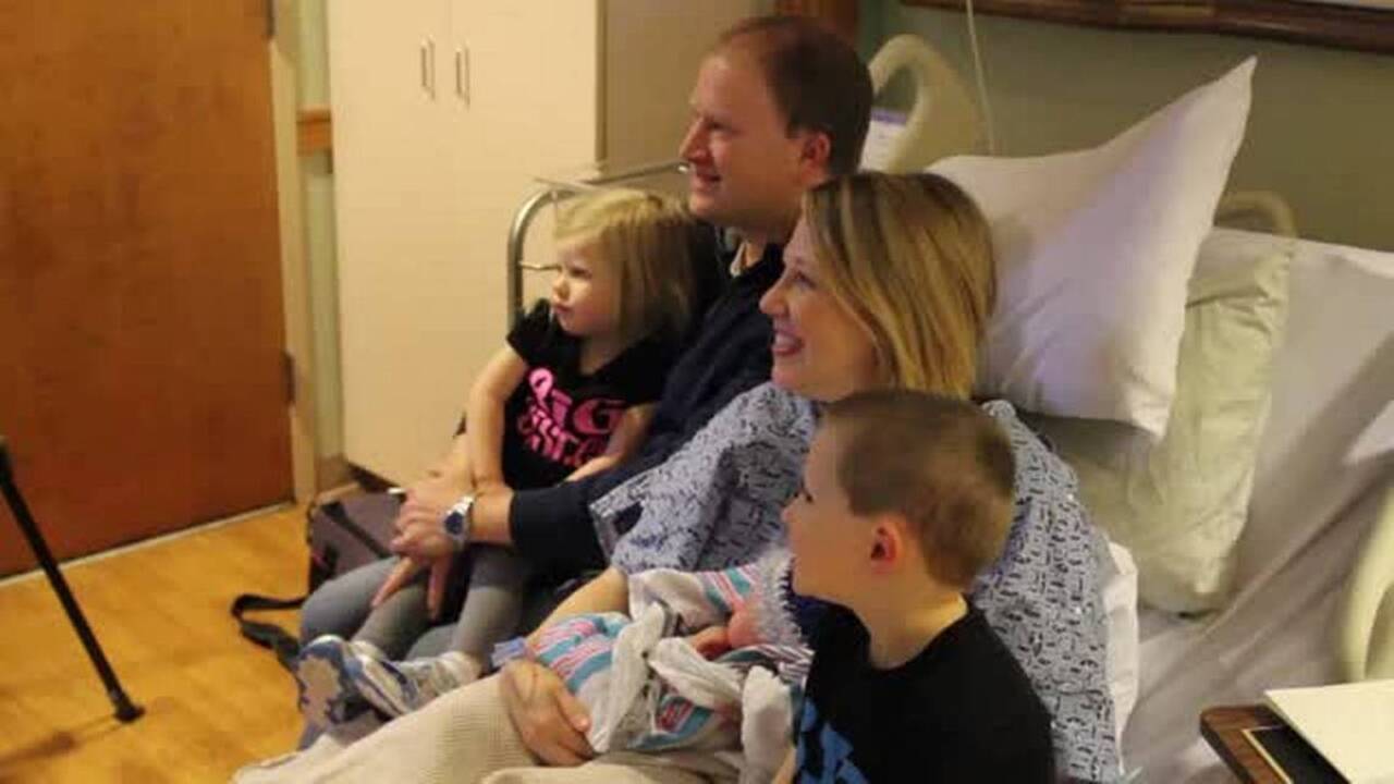 Forsyth mother talks about having first baby of the year in Macon ...
