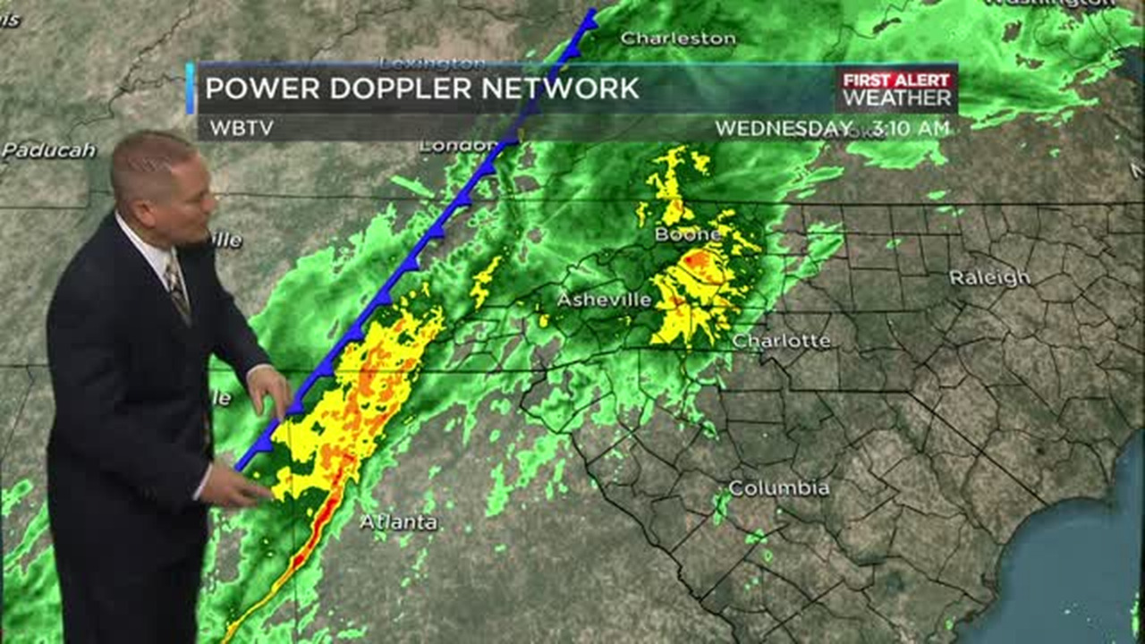 WBTV First Alert Weather forecast for 12.02.15