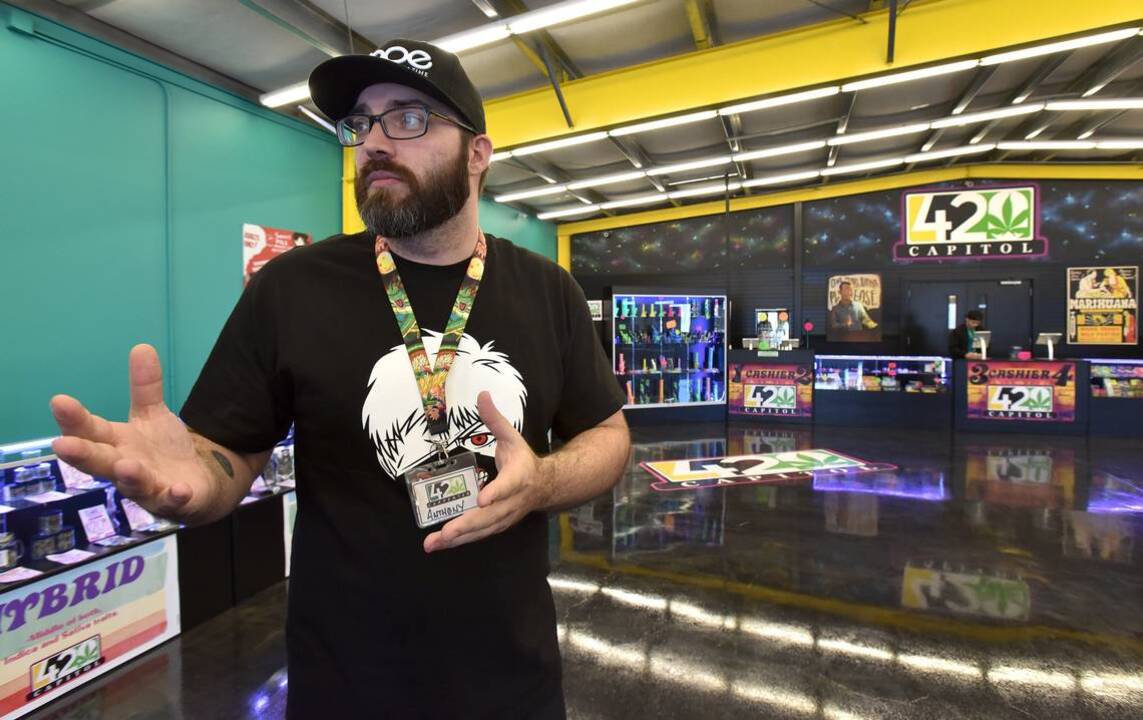 Don’t know the capital of Illinois? Get out of my pot shop