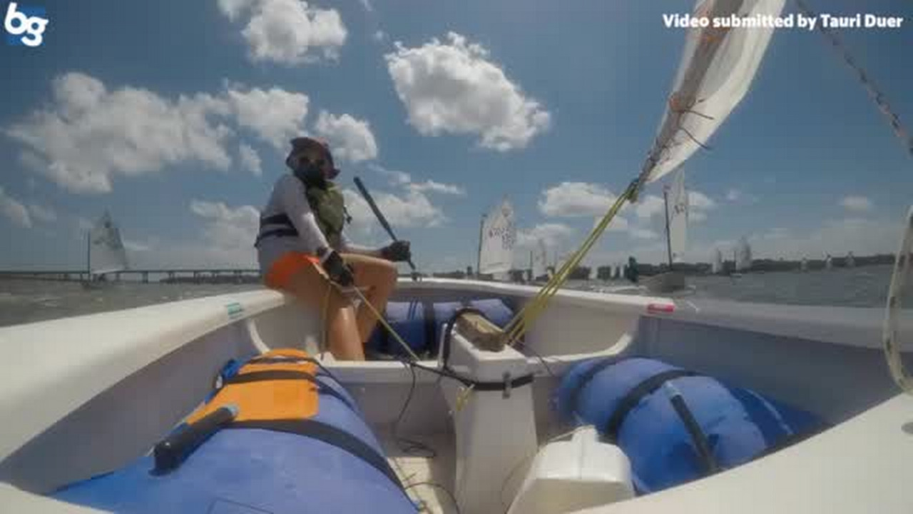 Watch timelapse of this Beaufort 10-year-old sailing in Lowcountry Regatta