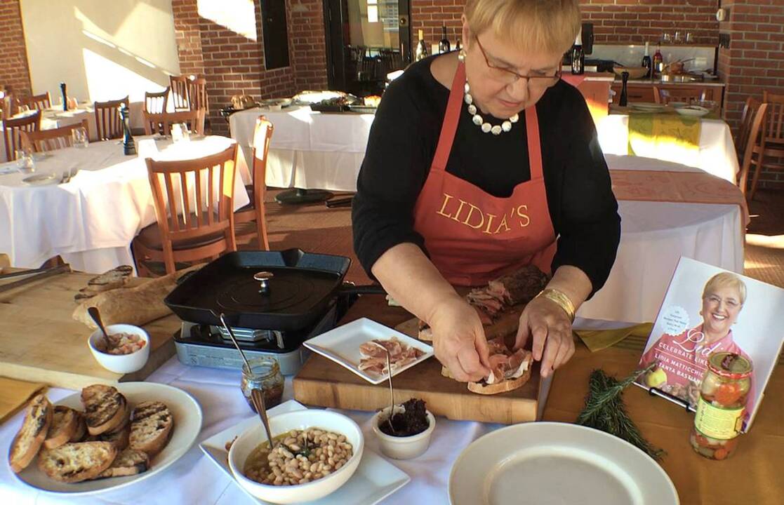 Lidia Bastianich’s basics of bruschetta