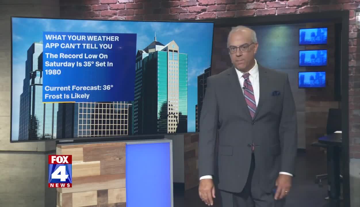 Rain is likely Thursday in the Kansas City area, then cooler weather