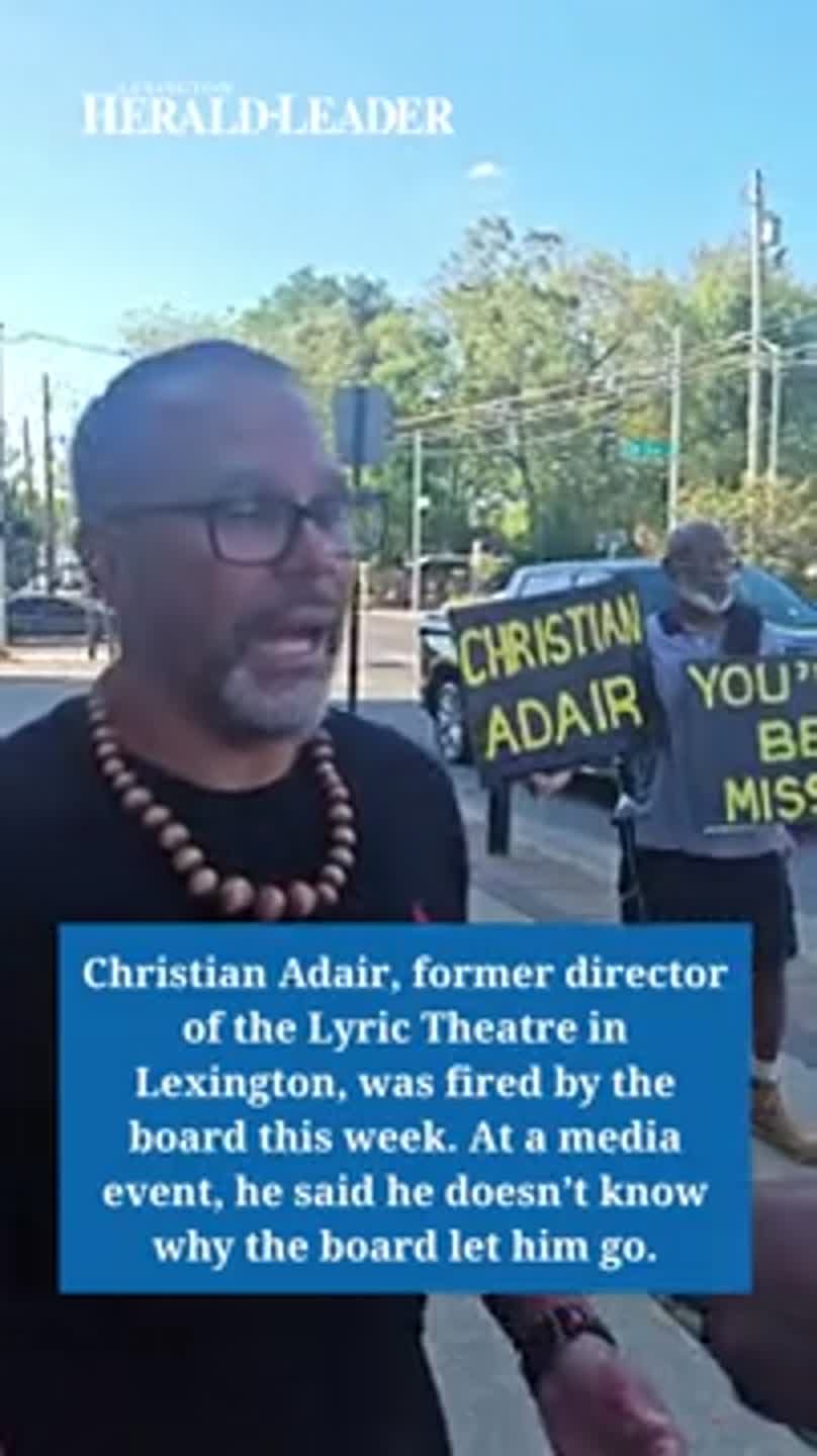 Fired Lyric Theatre director says he doesn't know why he was let go
