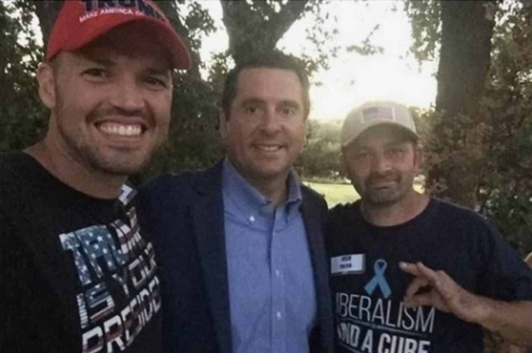 Was Clovis man flashing white power symbol in photo with Nunes? Activist says no
