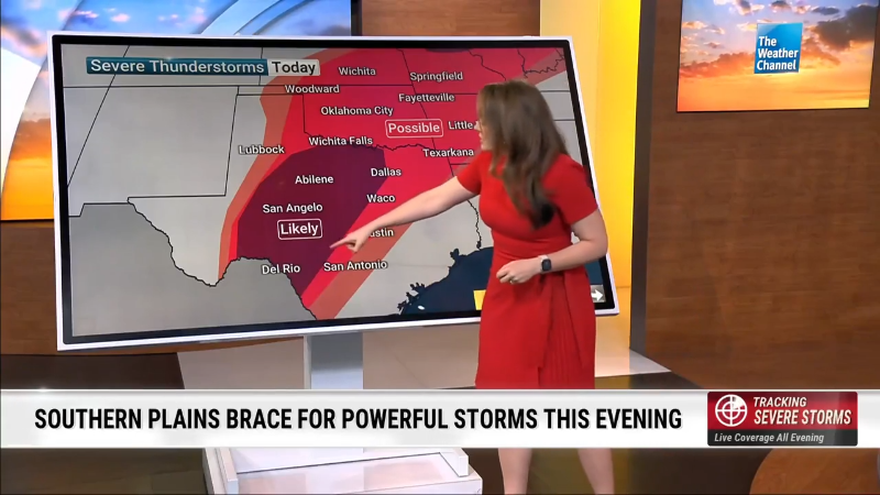 Severe Weather Outbreak Likely Across South Tuesday