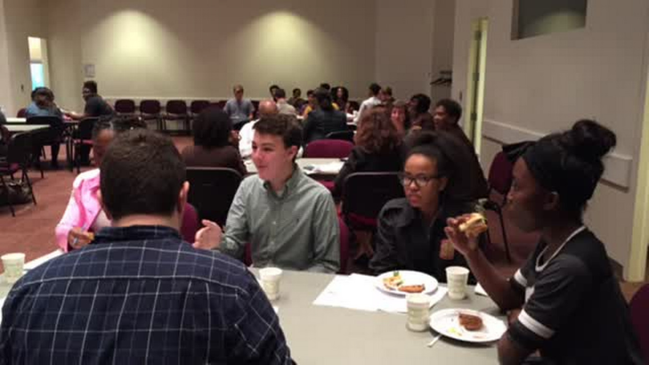 Teens talk with CMS board candidates, pick their favorites
