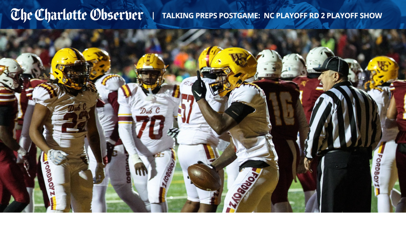 Talking Preps: The NC high school football round 2 playoff wrap up show