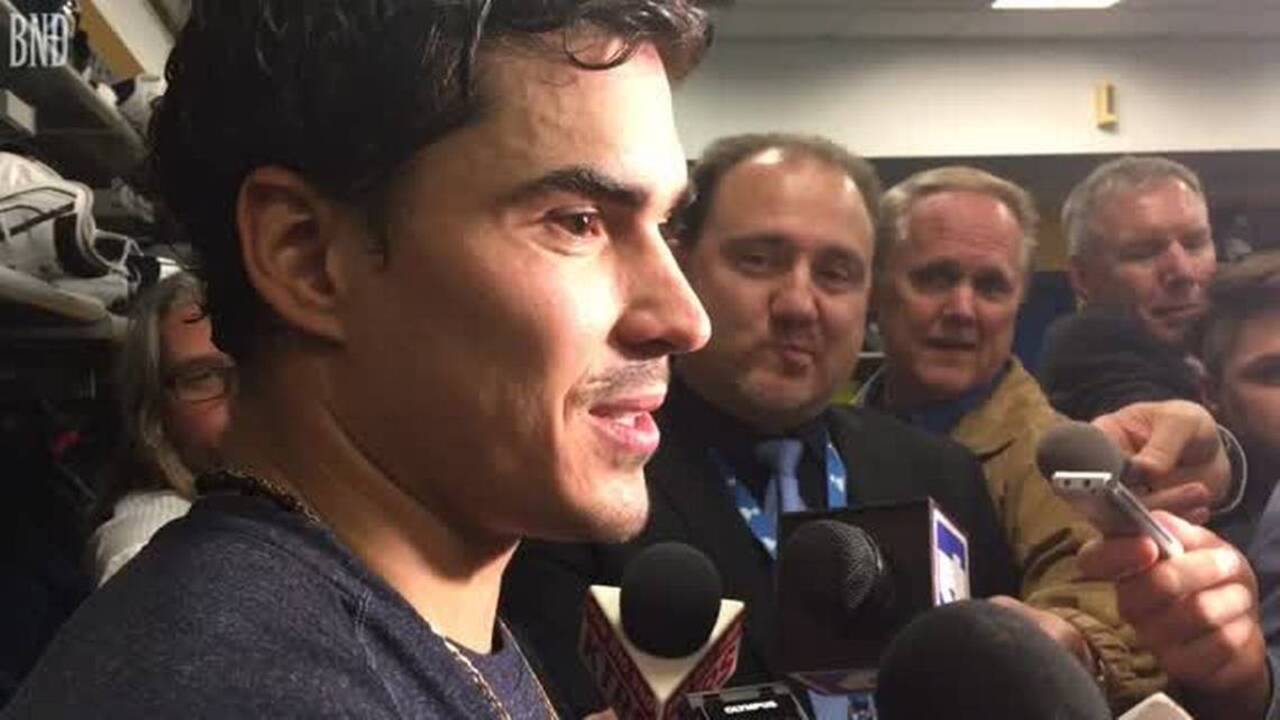 Blues celebrate the past by highlighting the future in win over Wild